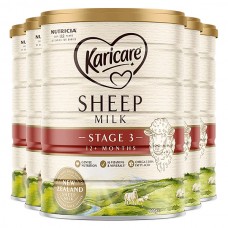 【新西兰直邮】KARICARE 可瑞康婴幼儿配方国宝级绵羊奶粉3段900G*6罐